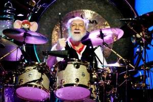 Mick Fleetwood on drums