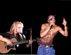Eva Cassidy and Tupac Shakur died in the same year. 